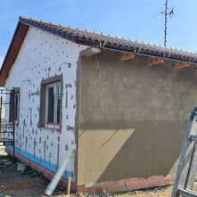 Nízkoenergetický dom vo výstavbe: Bungalov Praktik v Nitre