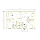4 izbový variant úžitková plocha 91,91 m2