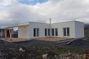 Ekonomická stavba - nízkoenergetický bungalov Londýn