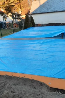 Montovaný bungalov s takmer nulovou spotrebou energie A0. Začiatok stavby drevodomu v Turčianskych Tepliciach