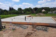 Montovaný dom bungalov Londýn priebeh výstavby