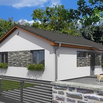 Montovaný dom bungalov Praktik