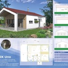 montovaný dom bungalov Praktik Uno
