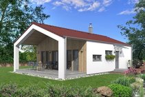 Montovaný dom bungalov Typ Praktik Uno