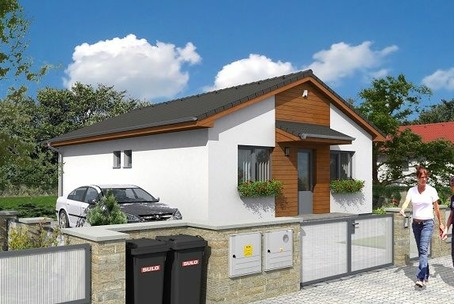 Montovaný dom bungalov typový projekt