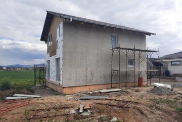 Nízkoenergetický dom Atyp Kováčová: priebeh výstavby