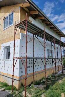 Nízkoenergetický dom Atyp Kováčová: priebeh výstavby DATA