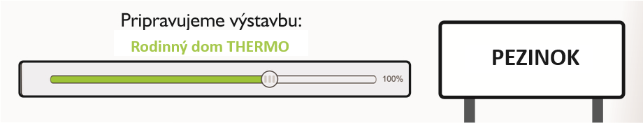 Príprava výstavby: Montovaný dom Bungalov DATA