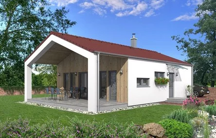 Projekty drevodomov - Bungalov