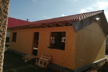 Realizácia stavby rodinného domu - montovaný bungalov
